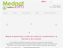 Tablet Screenshot of mednatexpo.ch